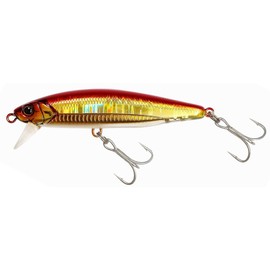 JACKALL Big Backer Anchopedo, 4.1 inches (103 mm), 1.5 oz (42 g), Red and Gold