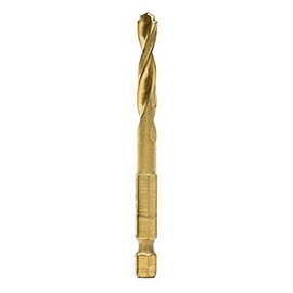 DEWALT DD5116 Impact Ready Titanium Nitride Coated Drill Bit, 1/4"