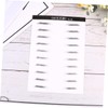 Beavorty Men's Eyebrow Stickers Long Lasting Easy Apply 2 Sheets/20