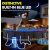 KimFilter Glowing 1000 GPH Above Ground Pool Filter Pump with
