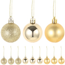 Luoem Christmas tree trailer balls ornament shatterproof balls Christmas decoration.