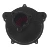 HDBUBALUS Matte Black Air Filter Cleaner Red Intake For Harley