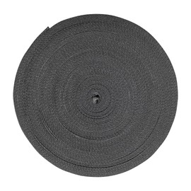 SGT KNOTS Bluewater Tubular Nylon Webbing – 1 Inch Heavy Duty Firefighter & Rescue Webbing – CE/UIAA Certified, Durable & Flexible for Anchor Slings, Tow Straps, Crafting (1" x 1 yd, Black)