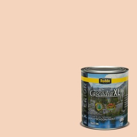 Rodda Paint CASCADIA XL Exterior Satin Paint & Primer in One, Quart, Canter Peach