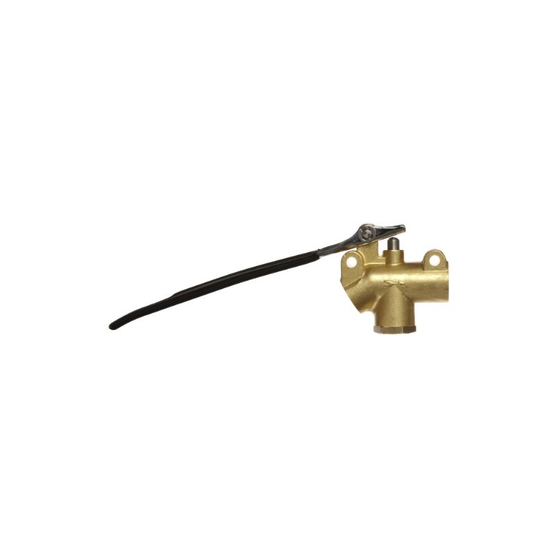Kingston 251 Series Brass Angled Flow Control Valve, Lever Handle,