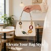 jojofuny Detachable Handbag Chain 14.56 in Acrylic Bag Chain Strap