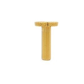 SUPERTOOL Electroplated Diamond Stone Marble Grinding Edge Router Bit 1/2" Shank Woodworking Milling Tool for Marble Granite (1 Piece, 12)