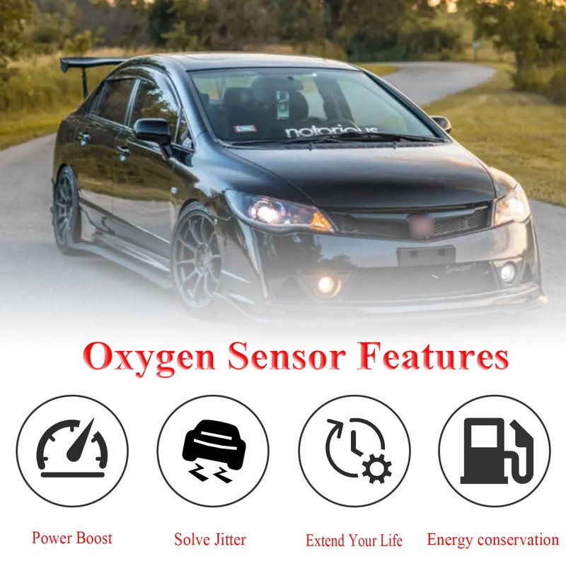 TINJO Oxygen Sensor Upstream & Downstream O2 Sensor Fit for