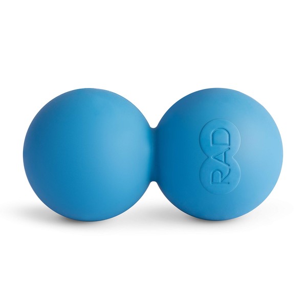 RAD Roller Original/Myofascial Release Tool/Eco Friendly Silicone/Medium Density/Self Massage Mobility and Recovery Peanut Ball