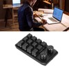 Mini Custom Keypad 12 Mechanical Keys 2 Knobs Programmable Red