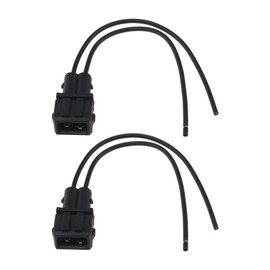1 x 2 Pin Male Car Waterproof Adapter Repair Plug Wiring Harness Compatible with VW Compatible with Skoda Compatible with Seat 357972762