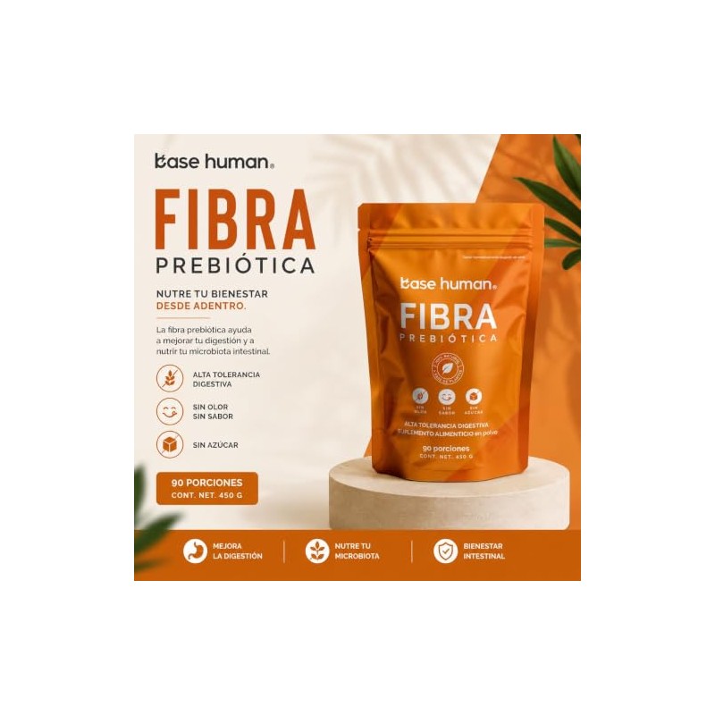 FIBRA PREBIOTICA NATURAL NUTRE TU MICROBIOTA PROBIOTICOS