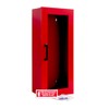 Fire Extinguisher Mount - Red Cabinet with Door - 22