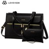 LOVEVOOK Laptop Tote Bags 15.6-17.3 inches for Woman with Clutch