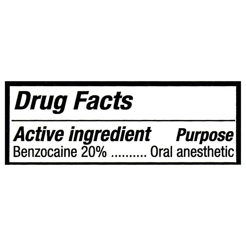 Equate Maximum Strength Benzocaine Orasol Oral Anesthetic Gel, 0.33 oz