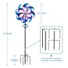 WONDER GARDEN Wind Spinners for Yard and Garden-Solar Wind Spinners