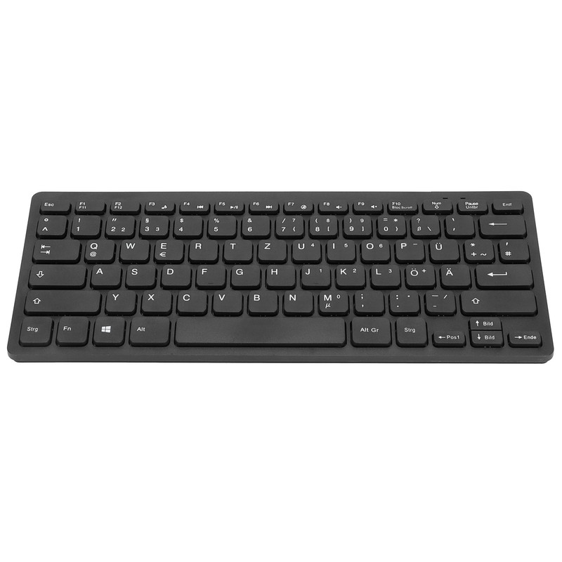 Computer Keyboards Ergonomic Design UltraThin Mini Durable Wired 78 Keys