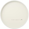 Nakanishi Kogei 1193015 Range Round NS Antibacterial Tray, Peach White,