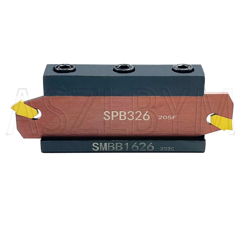 ASZLBYM Lathe Turning Tools Slotted SPB26-3, Cutting Insert Lathe CNC