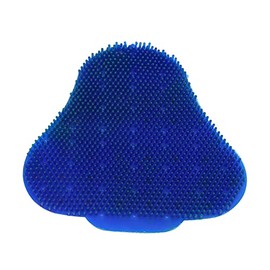 Triangular Anti Splash Urinal Screen Mats, Blue, Deodorizing Scented Design for Men's Restroom