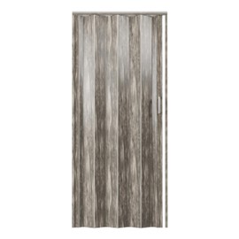 36" W Premium Foldable Accordion Doors, Double Walled Heavy Duty Folding Doors for Interior, Privacy Room Divider, Taupe