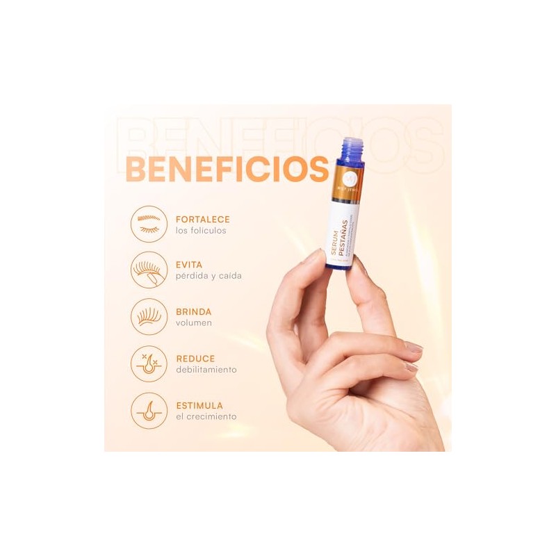 Mist Jewel Serum para Pestañas Crecimiento con Biotina 8ml