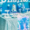 Yblut 1 Pack Mermaid Party Table Runner 12 x 84