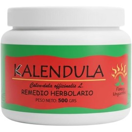 Pomada de Caléndula Altamente Concentrada Pomada Multiusos para Rostro, Manos, Codos, Pies y Labios Hidratación y Regeneración Natural de la Piel Fórmula Suave y Segura 1 Frasco (500 gr)