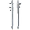 Cleo Messograph Retractable Ballpoint Pen, Blue Refill and Caliper Chrome-Plated