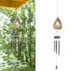 Outdoor Solar Wind Chime Light Hanging Warm LED Mobile Hanging