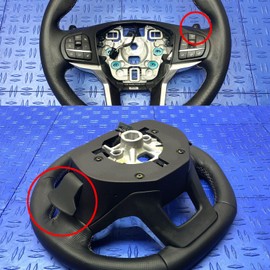 iJDMTOY Performance Blue Lightweight Aluminum Paddle Shifter Extension Compatible with 2020-up Gen6 Ford Explorer