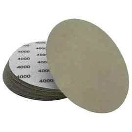 AutKerige 4000 Grit Wet Dry Sandpaper, 6 Inch 20 PCS Hook and Loop Sanding Discs with Premium Silicon Carbide Abrasive, Polishing Sandpaper Pads for Auto Polishing or Scratches Removing