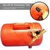 8Pcs Brass Schrader Valve,NPT Car Valve Adapter,NPT Tank Valves with