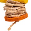 Java Banana Stack Large Nibble Toy Approx. 8 x 6