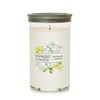 Yankee Candle Midnight Jasmine Signature Medium Pillar Candle, 14.25oz, White