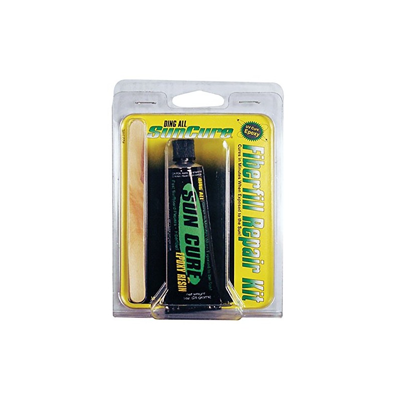 Ding All Sun Cure 1oz Epoxy Fiberfilled Repair Kit for