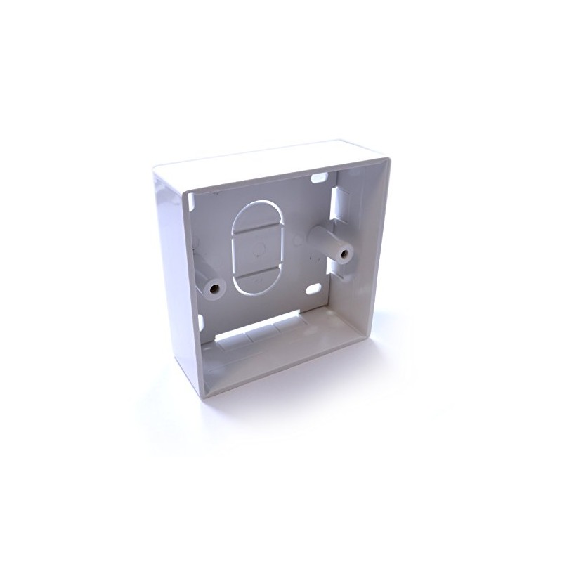 kenable Surface Mount Back Box Pattress Box 1 Gang 32mm