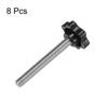 sourcing map 8pcs Star Knobs M10 x 100mm 304 Stainless
