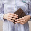 ekavale Women Blossom Pattern Leather Wallet for Women Medium Batch