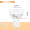 sourcing map 8 Pcs Cabinet Hinges for Kitchen Cabinet Door,