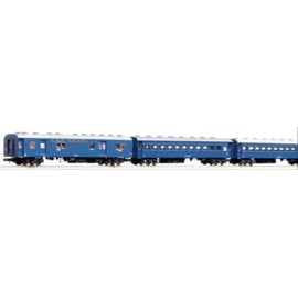 KATO 10-034-1 N Gauge Old Style Passenger Car Set of 4 (Blue) 10-034-1 Model Railway Passenger Car