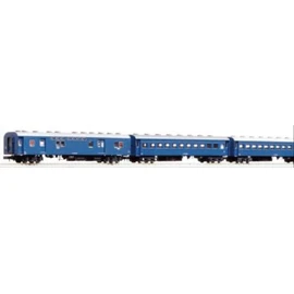 KATO 10-034-1 N Gauge Old Style Passenger Car Set of 4 (Blue) 10-034-1 Model Railway Passenger Car