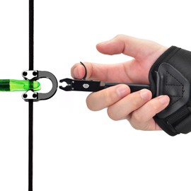 DD Premium Thumb Release Aid for Adult Compound Bow - Enhance Your Archery Skills (Black)