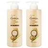 ASOME Large Capacity Pumping Grain Face Wash Deep Clean Cleansing Foam, 2 pieces, 500ml / ASOME 대용량 펌핑형 곡물세안 딥클린 클렌징 폼, 2개, 500ml