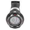 Black Men Digital Watch Waterproof LED Backlight Stopwatch Countdown 12/24