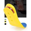 Air cap 2-stage height height air insole air cushion Unisex S/Yellow-Black