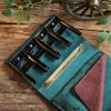 LITSTA Coin Wallet 3 Compact Wallet with Coin Holder, Blue