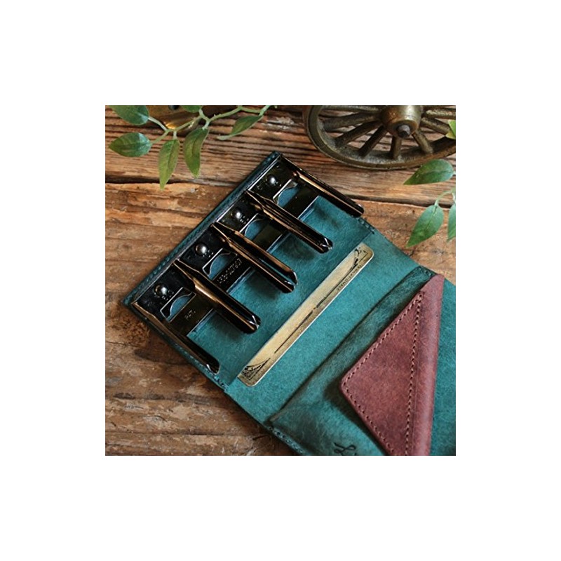 LITSTA Coin Wallet 3 Compact Wallet with Coin Holder, Blue