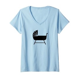 Womens Bassinet V-Neck T-Shirt