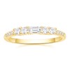SHINYSO 14K Gold Plated Wedding Bands for Women Cubic Zirconia